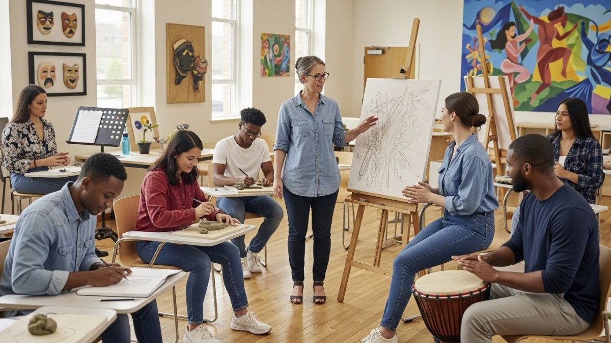 Imagem do curso ARTE NA EDUCAÇÃO: MÚSICA, TEATRO E DANÇA