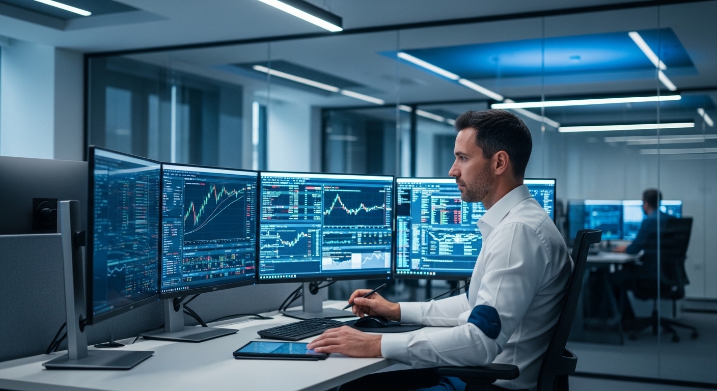 Imagem de destaque do curso Matemática Financeira e Estatística Aplicada aos Negócios