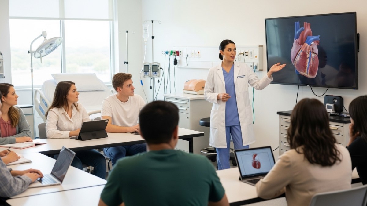 Imagem do curso DOCÊNCIA EM ENFERMAGEM E PRÁTICAS PEDAGÓGICAS