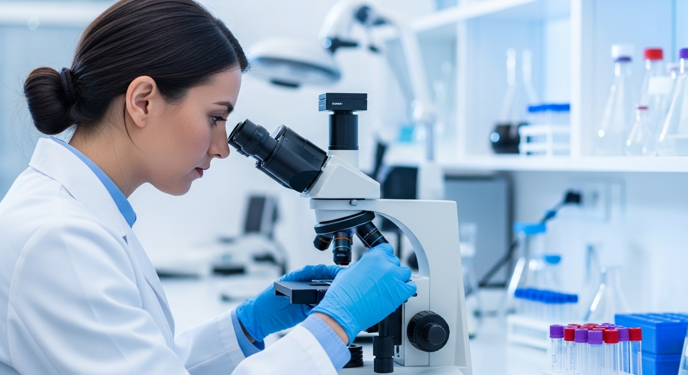 Imagem de destaque do curso Análises Clínicas e Microbiologia