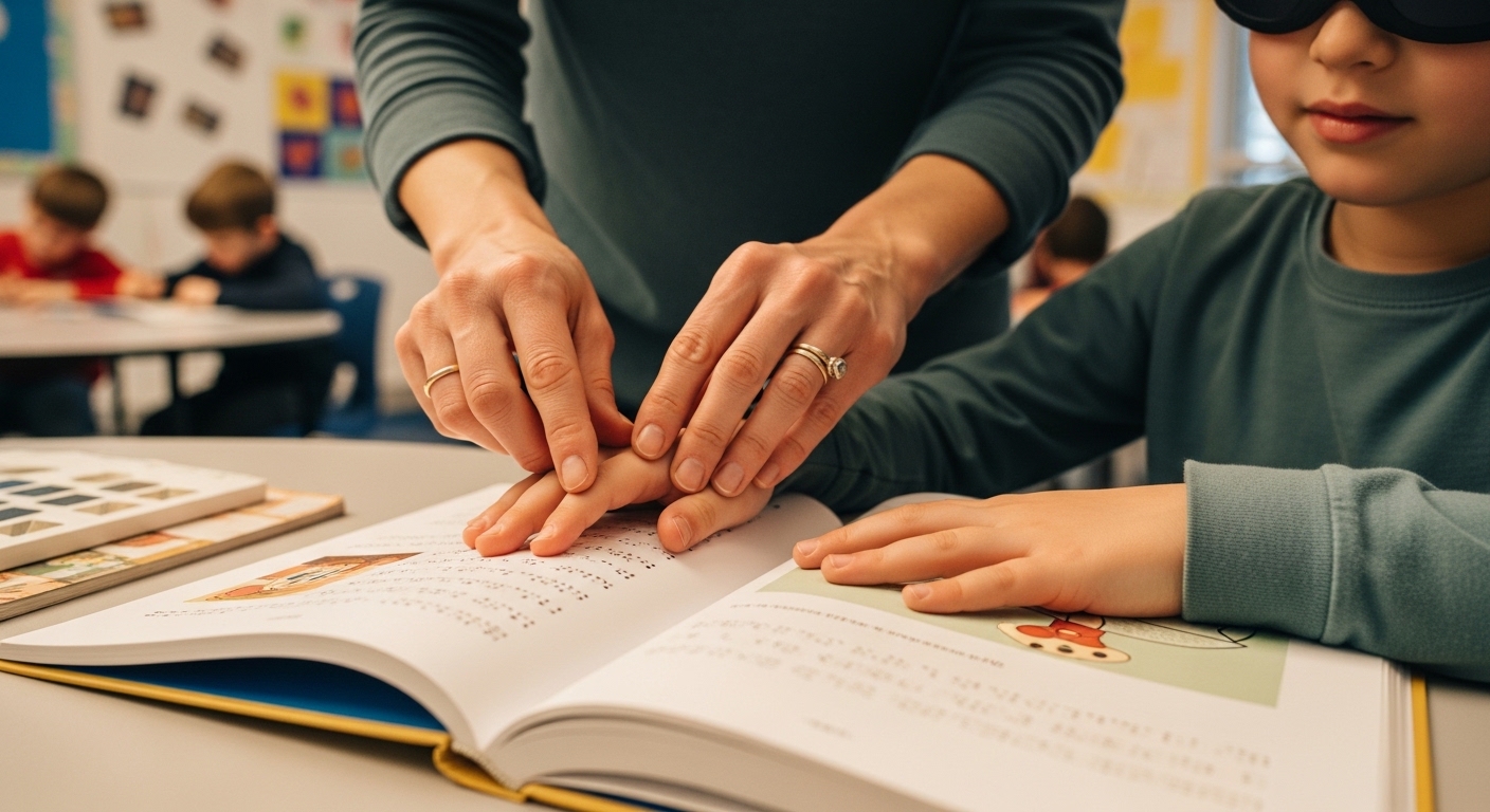 EDUCAÇÃO ESPECIAL COM ÊNFASE EM DEFICIÊNCIA VISUAL E SISTEMA BRAILLE